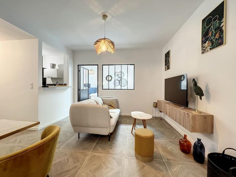 Loft Raffine Et Chic Au Calme Proche Du Centre De Beziers Et Des Plages Lägenhet Boujan-sur-Libron Exteriör bild